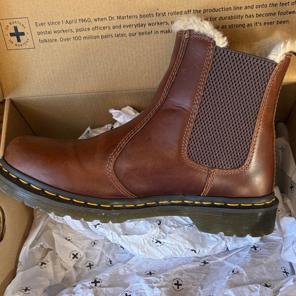 Dr. Martens Brown Shoe Box with Logo